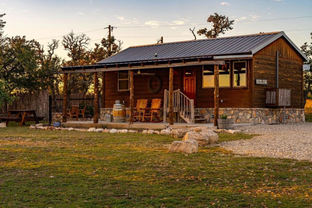 Rockin' R - Rustic Star Cabin Fredericksburg Exterior foto